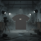 VITREUM DEEP RED_T-shirt sbiadita oversize